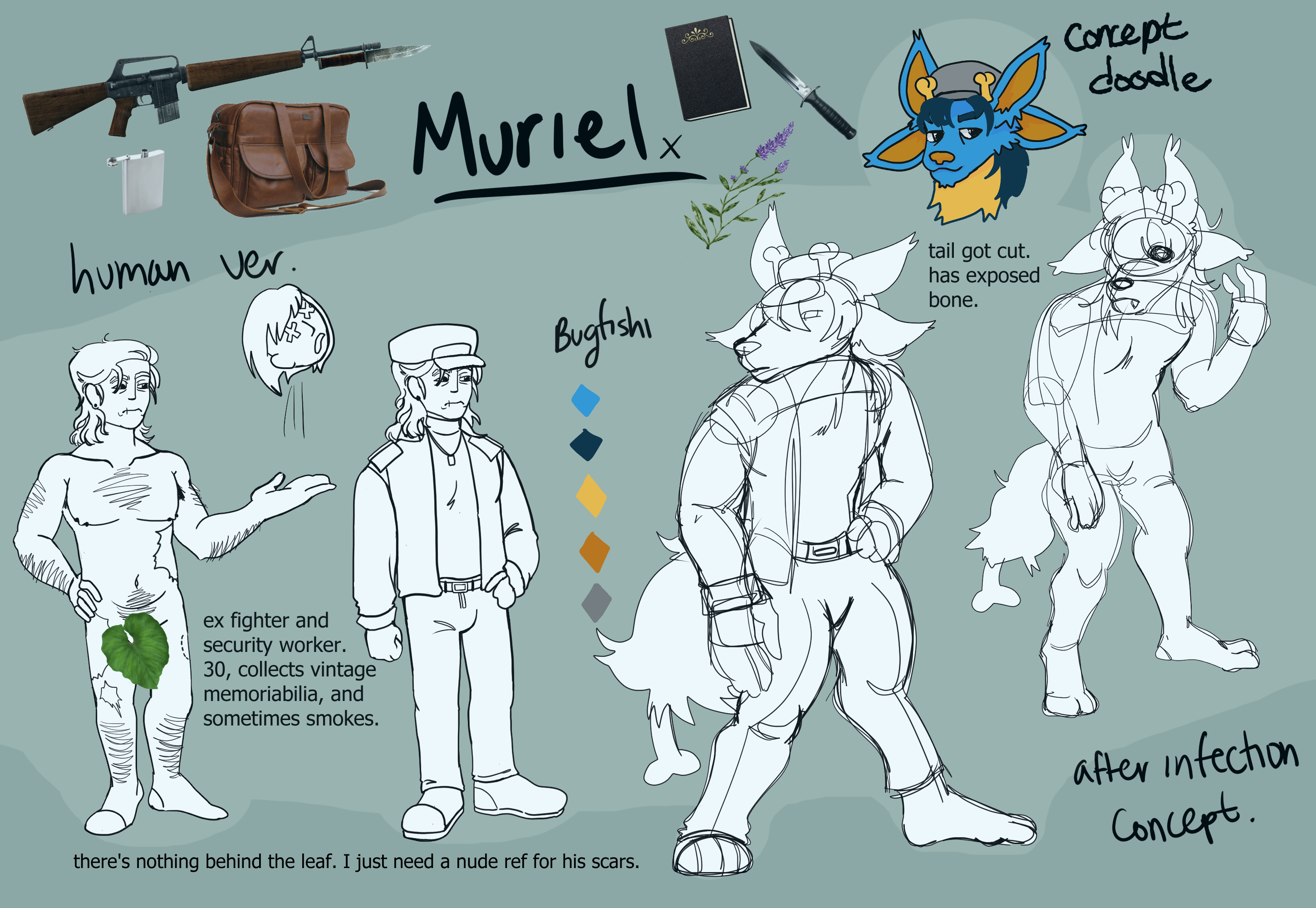 more muriel art while I write his story